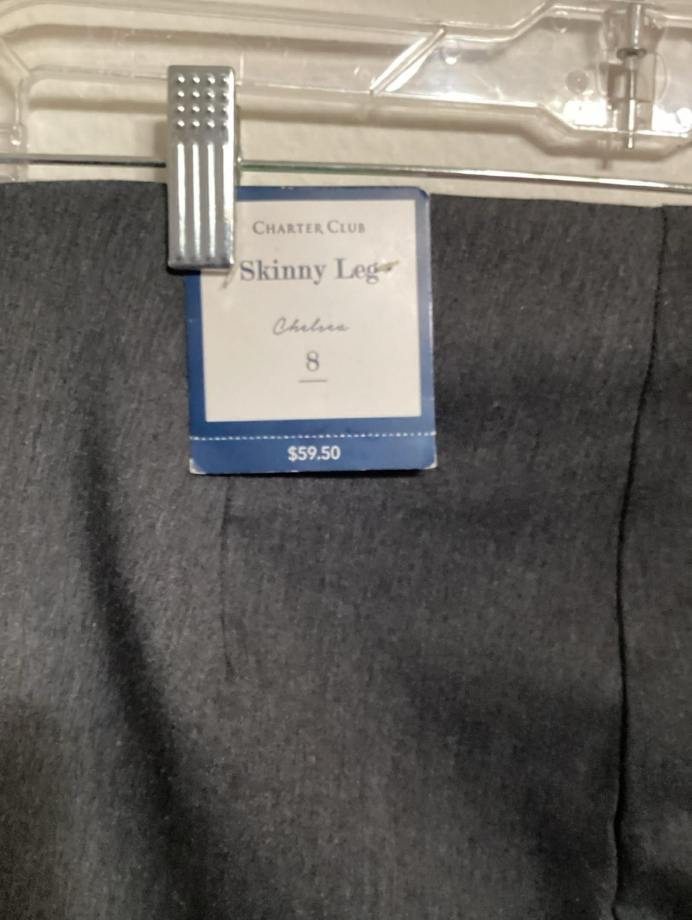Charter Club Womens Chelsea Skinny Ankle Pants - Picture 5 of 5